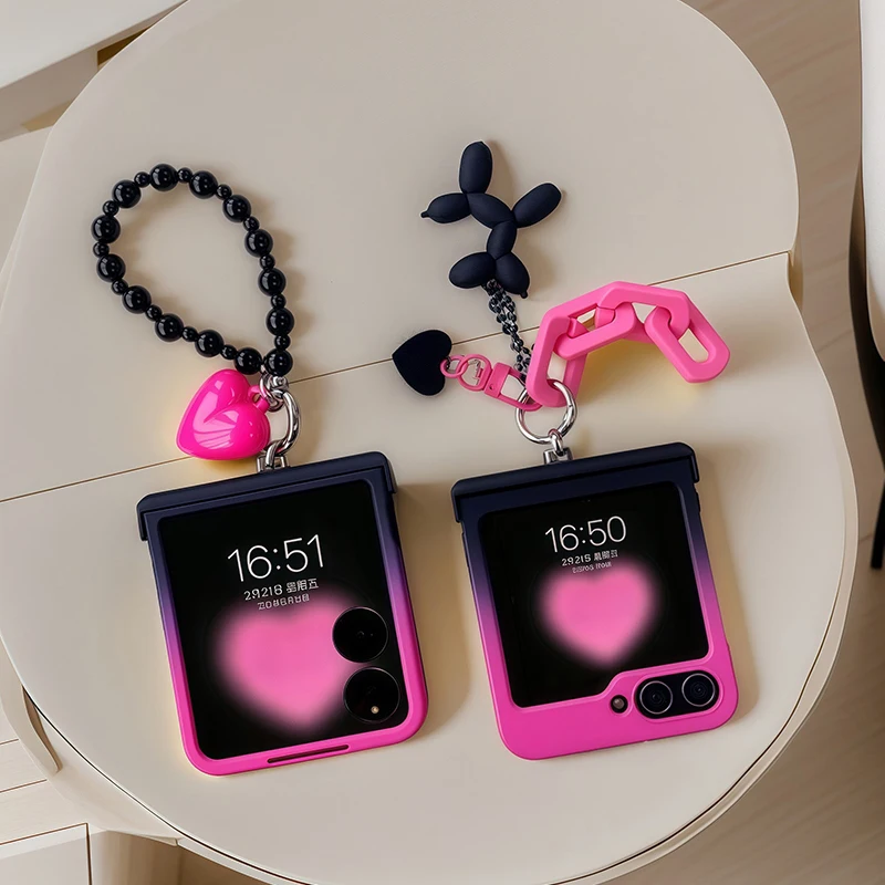 Motorola Tablet Accessories - Casing Rantai Anjing Motif Cinta Gradasi