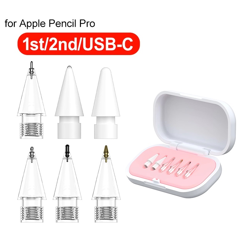 Stylus Replacement Tip - 6 Buah Ujung Pensil Pengganti untuk