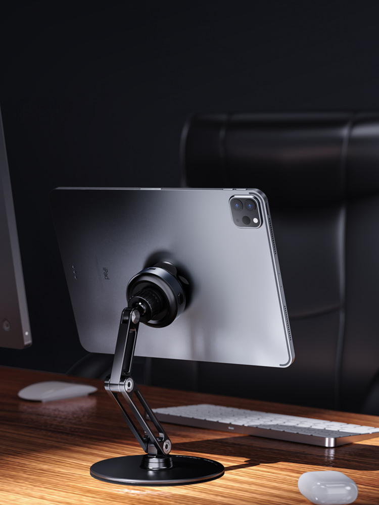 Samsung Tablet With Accessories - Artpowers Penyangga Tablet Vakum Logam, Aksesoris