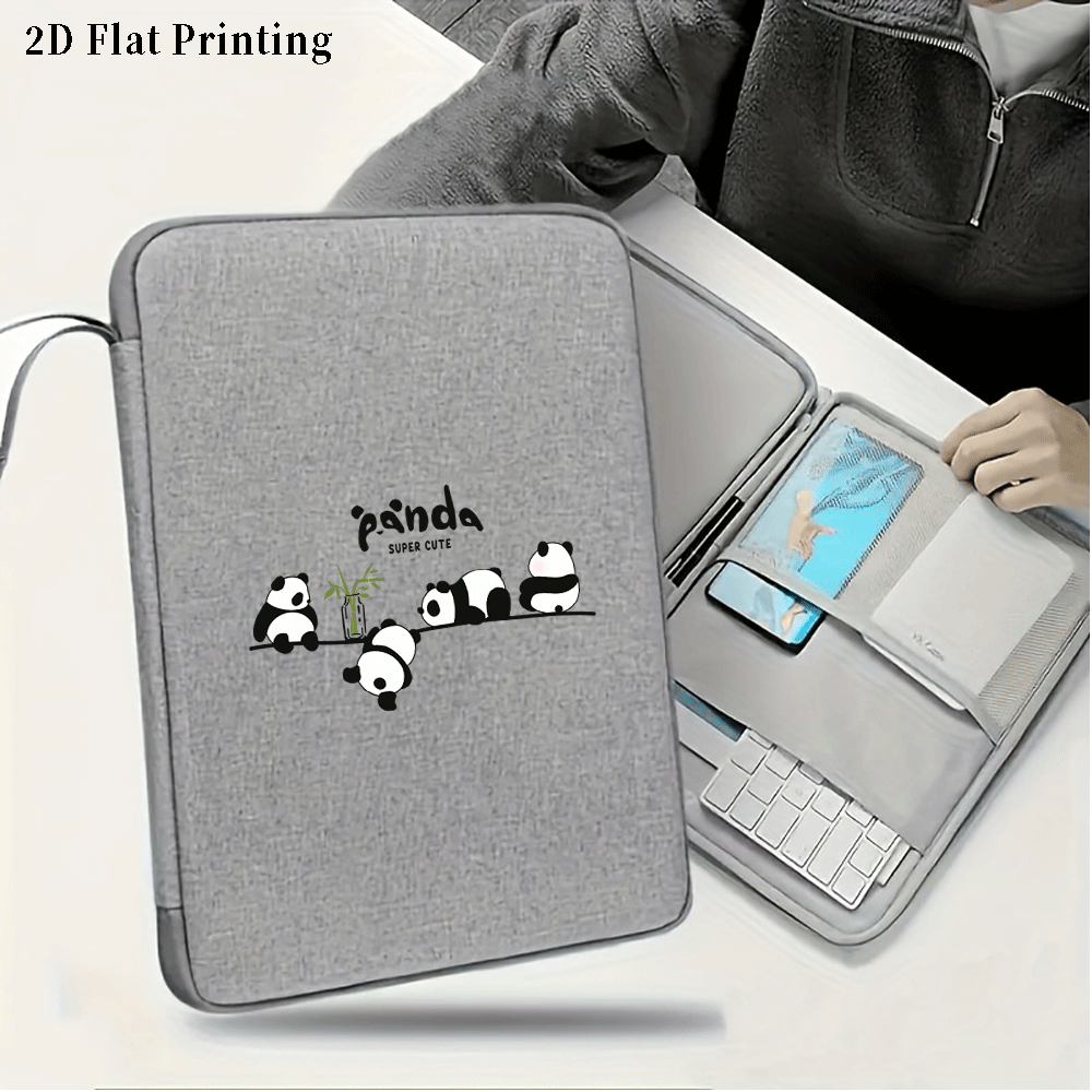 Cool Tablet Accessories - Tas Lengan Tablet Cetak Panda 10.9/12.9