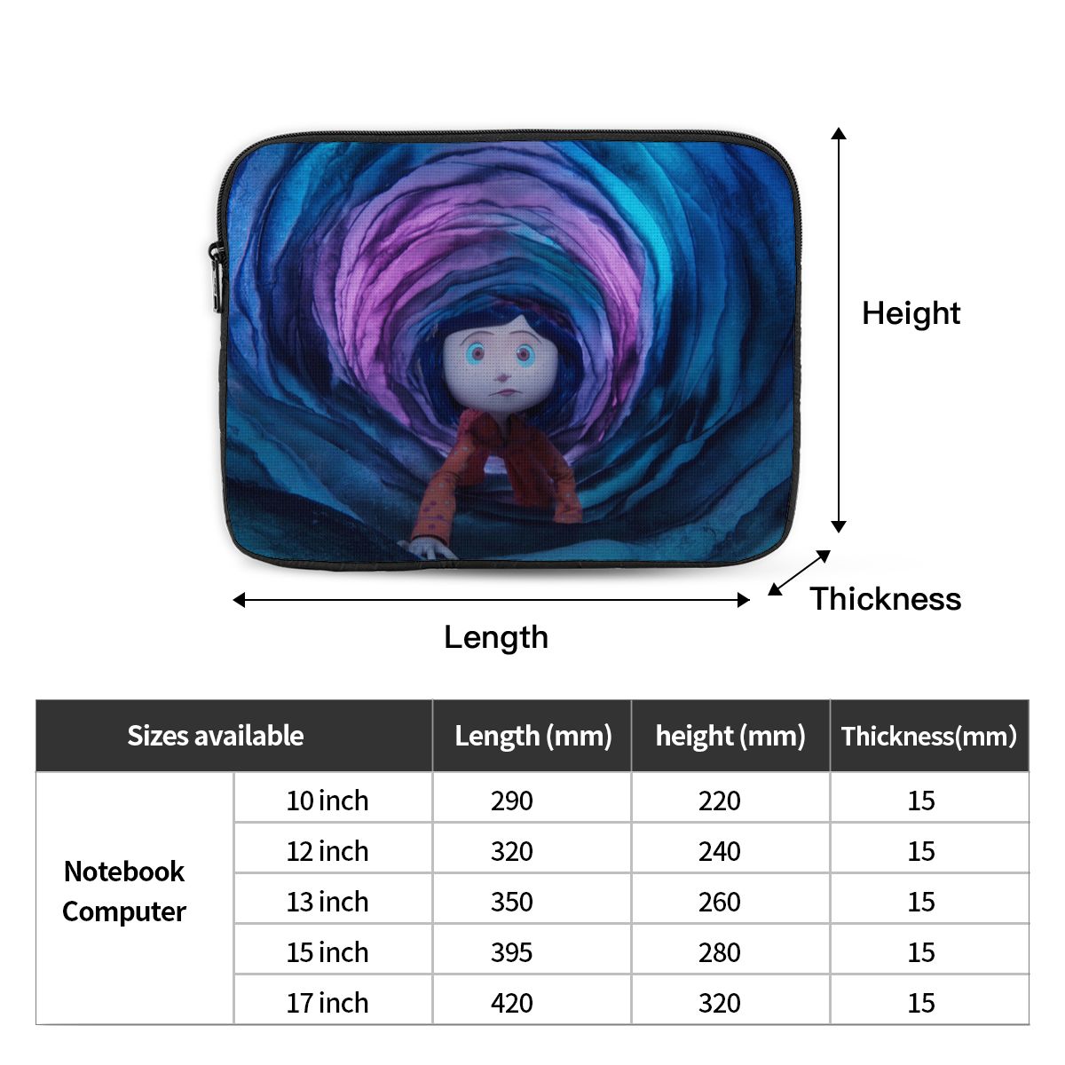 Coralines Halloween Kartun Ani - Cool Tablet Accessories ulasan dan harga