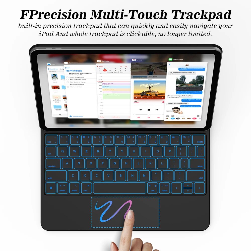 Sarung Keyboard ajaib untuk iP - Tablet Accessories Choice Store ulasan dan harga