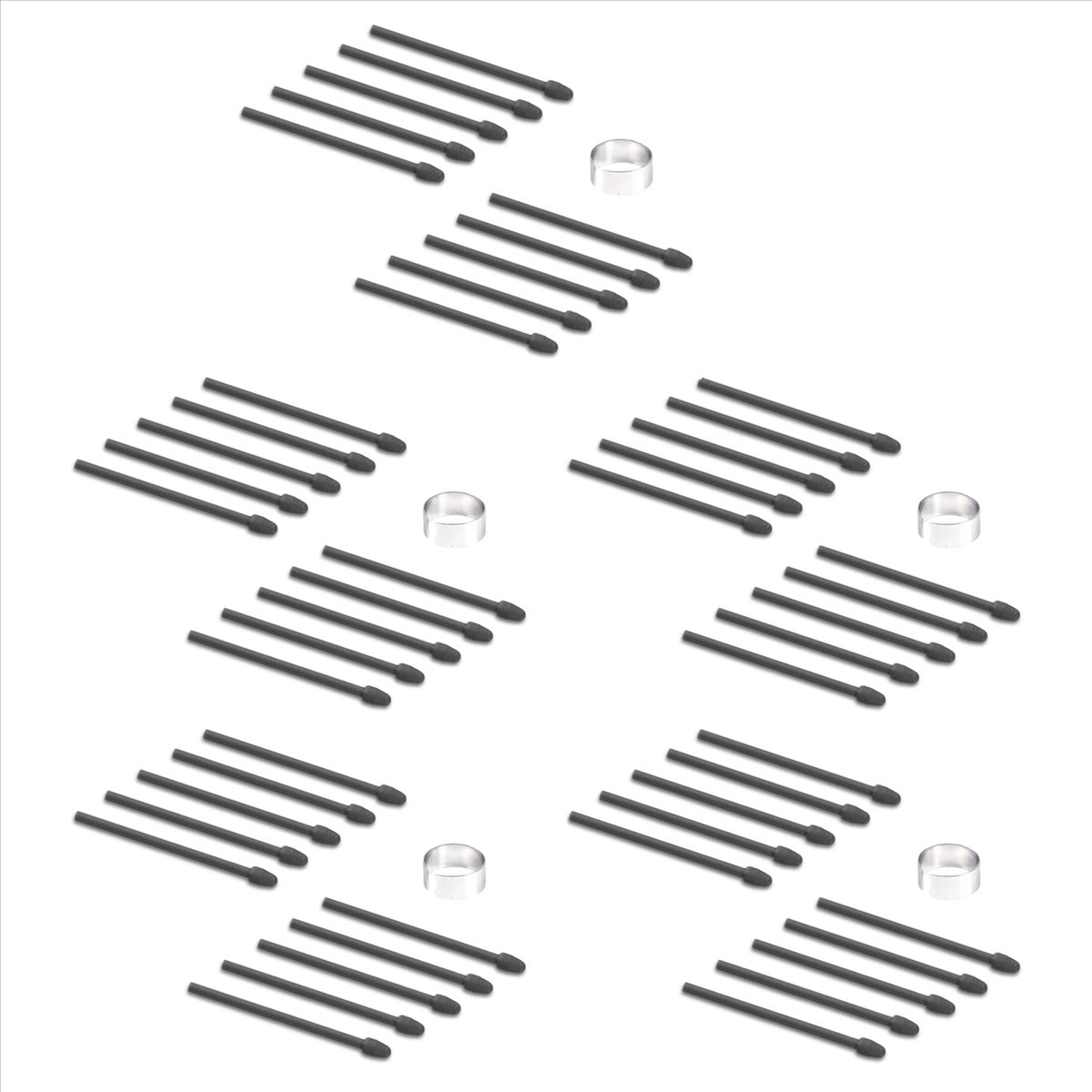 BaoBao- 50 Buah Ujung Pena Spi - Stylus Replacement Tip ulasan dan harga