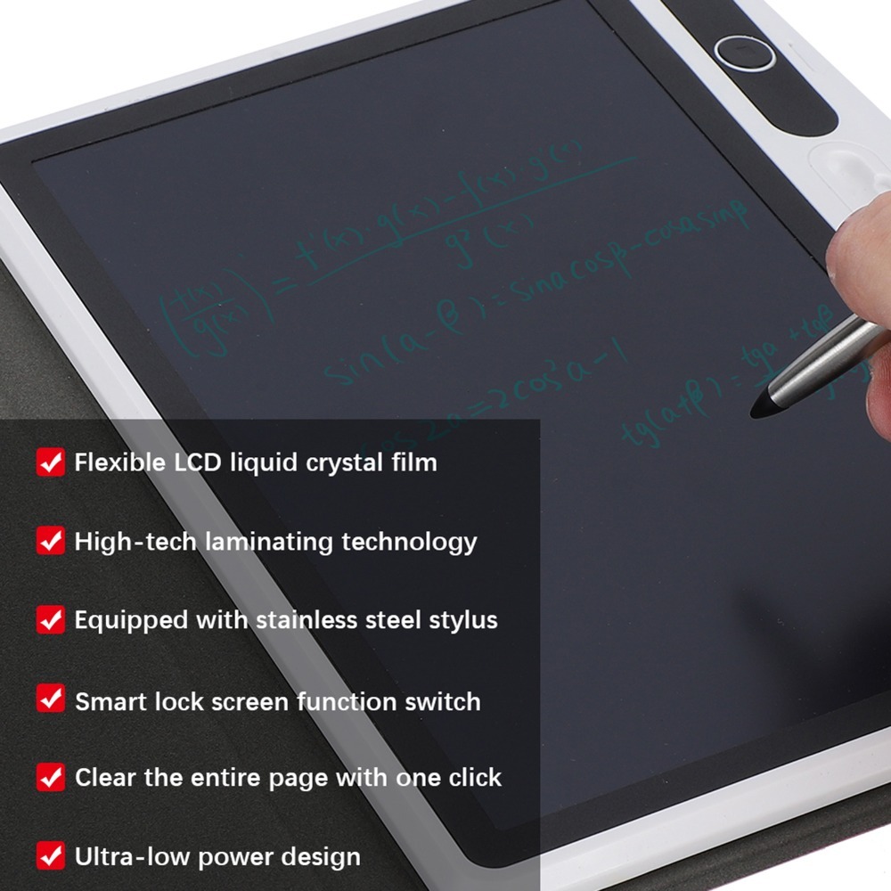 Tablet LCD Hitam untuk Menulis - Tablet Sleeves & Cases Ipad Accessories ulasan dan harga
