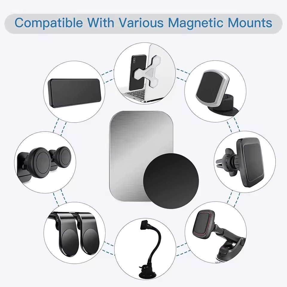Pelat Logam Magnetik Tipis Unt - Tablet Car Accessories ulasan dan harga