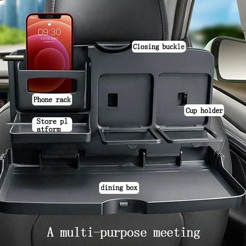 Meja Makan Lipat untuk Kursi B - Tablet Car Accessories ulasan dan harga