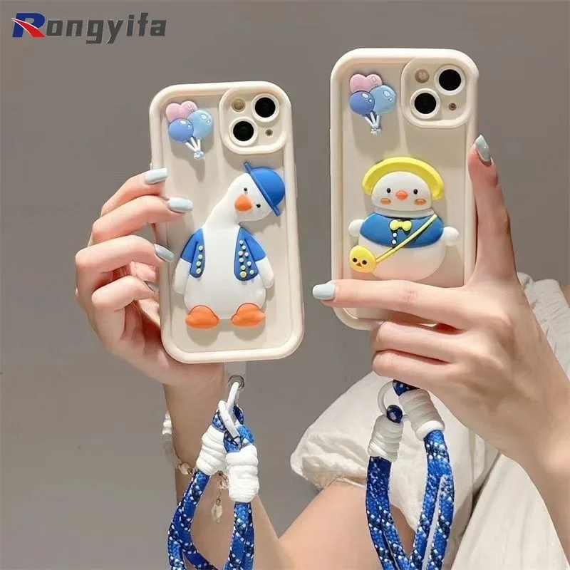 Casing ponsel bebek lucu untuk - Huawei Pura 70 ulasan dan harga